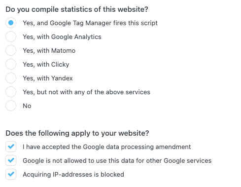 Read own IP address and check anonymization