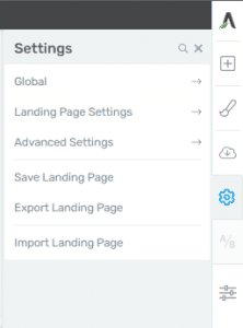 Thrive Architect Settings