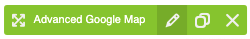 Interico (Advanced Google Maps) - Settings panel